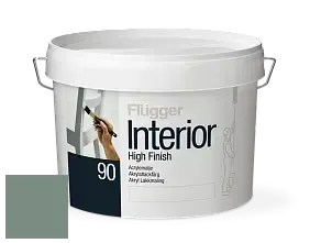 Краска Flugger Interior High Finish 90 акриловая глянцевая эмаль цвет 4497 