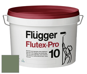 Краска Flugger Flutex Pro 10 матовая моющаяся краска цвет NCS S 5020-G30Y 