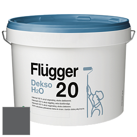 Краска Flugger Dekso H2O 20 полуматовая краска цвет 5518 