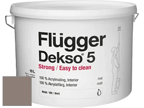 Краска Flugger Dekso 5 матовая краска цвет 5397 
