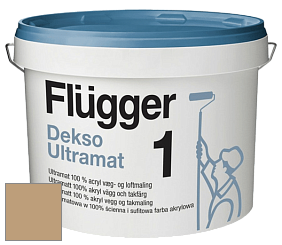 Краска Flugger Dekso 1 ультраматовая краска цвет NCS S 3020-Y20R 