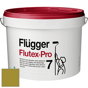 Краска Flugger Flutex Pro 7 матовая краска цвет NCS S 3060-G80Y 