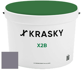 Краска X2B X Krasky глубокоматовая краска для потолков цвет 5467 
