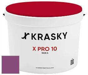 Краска X Pro 10 X Krasky матовая краска для стен и потолков цвет NCS S 3055-R40B 