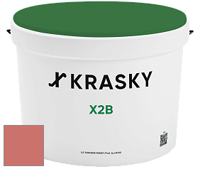 Краска X2B X Krasky глубокоматовая краска для потолков цвет NCS S 2050-Y90R 