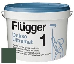 Краска Flugger Dekso 1 ультраматовая краска цвет NCS S 7020-G10Y 