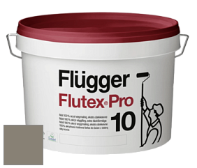 Краска Flugger Flutex Pro 10 матовая моющаяся краска цвет RAL 7048 