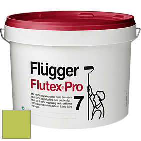 Краска Flugger Flutex Pro 7 матовая краска цвет NCS S 1060-G50Y 