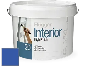 Краска Flugger Interior High Finish 20 акриловая полуматовая эмаль цвет 1468 
