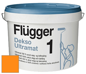 Краска Flugger Dekso 1 ультраматовая краска цвет NCS S 0585-Y30R 