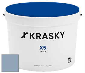 Краска X5 X Krasky матовая краска для стен и потолков цвет NO.54 