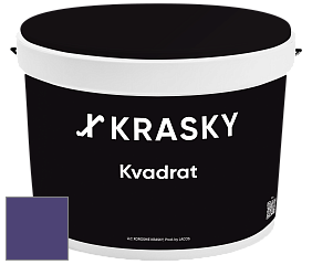 Краска X2B Kvadrat X Krasky матовая краска для потолков глубокого чёрного цвета цвет 2458 