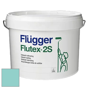 Краска Flugger Flutex 2S глубоко матовая краска цвет NCS S 1030-B50G 