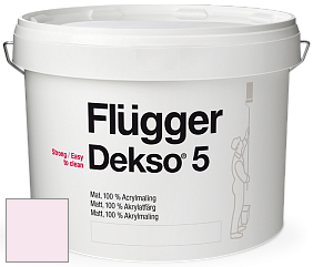 Краска Flugger Dekso 5 матовая краска цвет 2421 