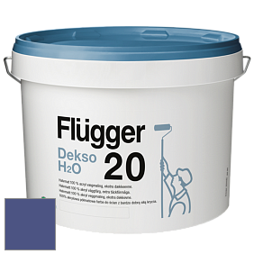 Краска Flugger Dekso H2O 20 полуматовая краска цвет 2457 