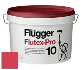 Краска Flugger Flutex Pro 10 матовая моющаяся краска цвет RAL 3018 
