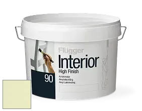 Краска Flugger Interior High Finish 90 акриловая глянцевая эмаль цвет NCS S 0515-G60Y 