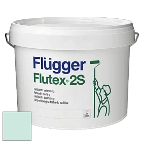 Краска Flugger Flutex 2S глубоко матовая краска цвет NCS S 0515-B80G 