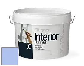 Краска Flugger Interior High Finish 90 акриловая глянцевая эмаль цвет 1453 