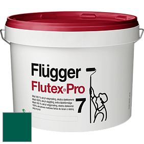 Краска Flugger Flutex Pro 7 матовая краска цвет RAL 6036 