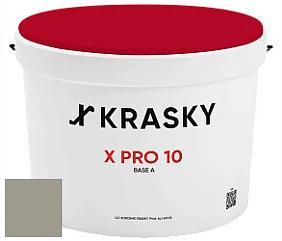 Краска X Pro 10 X Krasky матовая краска для стен и потолков цвет NCS S 4005-G80Y 