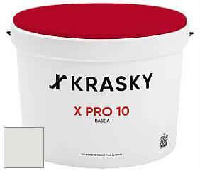 Краска X Pro 10 X Krasky матовая краска для стен и потолков цвет NCS S 0804-G20Y 