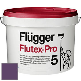 Краска Flugger Flutex Pro 5 матовая краска цвет NCS S 5040-R50B 