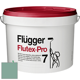 Краска Flugger Flutex Pro 7 матовая краска цвет NCS S 3020-B90G 