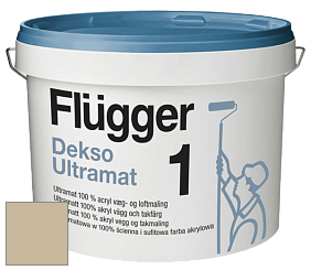 Краска Flugger Dekso 1 ультраматовая краска цвет 4346 