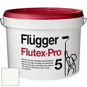 Краска Flugger Flutex Pro 5 матовая краска цвет 5342 