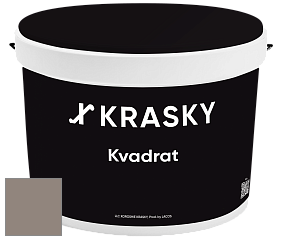 Краска X2B Kvadrat X Krasky матовая краска для потолков глубокого чёрного цвета цвет NCS S 5005-Y50R 