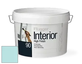 Краска Flugger Interior High Finish 90 акриловая глянцевая эмаль цвет NCS S 0520-B40G 