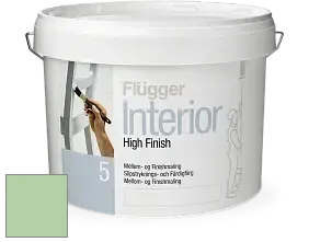 Краска Flugger Interior High Finish 5 матовая акриловая краска-грунт цвет NCS S 1030-G20Y 