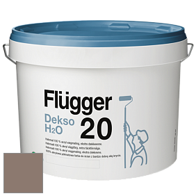 Краска Flugger Dekso H2O 20 полуматовая краска цвет 4377 
