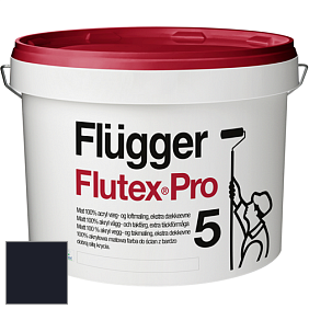 Краска Flugger Flutex Pro 5 матовая краска цвет RAL 5004 
