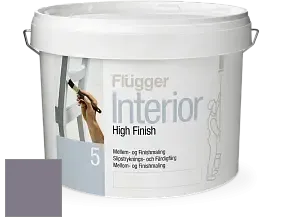 Краска Flugger Interior High Finish 5 матовая акриловая краска-грунт цвет 5457 