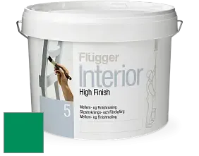 Краска Flugger Interior High Finish 5 матовая акриловая краска-грунт цвет NCS S 2565-G 
