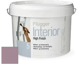 Краска Flugger Interior High Finish 5 матовая акриловая краска-грунт цвет RAL 4009 