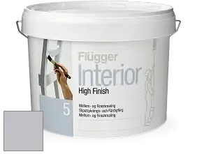 Краска Flugger Interior High Finish 5 матовая акриловая краска-грунт цвет 5485 