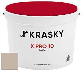 Краска X Pro 10 X Krasky матовая краска для стен и потолков цвет 4366 