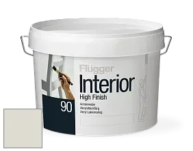 Краска Flugger Interior High Finish 90 акриловая глянцевая эмаль цвет NCS S 1002-Y 