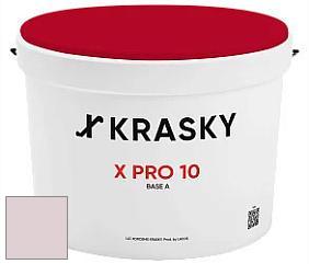 Краска X Pro 10 X Krasky матовая краска для стен и потолков цвет NCS S 1010-R20B 