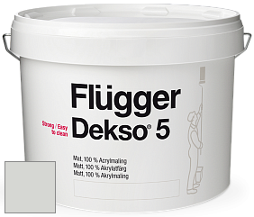 Краска Flugger Dekso 5 матовая краска цвет 5323 