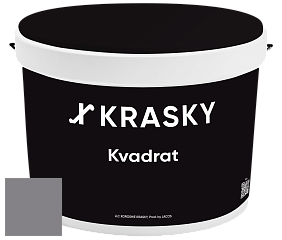Краска X2B Kvadrat X Krasky матовая краска для потолков глубокого чёрного цвета цвет 5487 