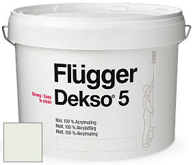 Краска Flugger Dekso 5 матовая краска цвет 4511 