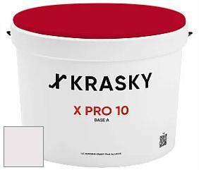 Краска X Pro 10 X Krasky матовая краска для стен и потолков цвет NCS S 0603-R20B 