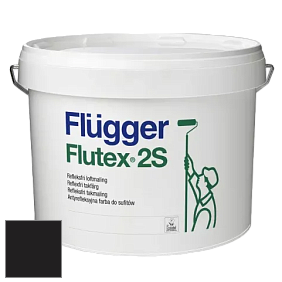 Краска Flugger Flutex 2S глубоко матовая краска цвет RAL 8022 