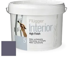 Краска Flugger Interior High Finish 5 матовая акриловая краска-грунт цвет 4438 