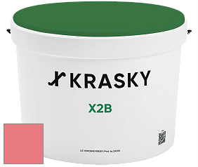 Краска X2B X Krasky глубокоматовая краска для потолков цвет NCS S 0560-R 