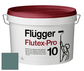 Краска Flugger Flutex Pro 10 матовая моющаяся краска цвет 3498 